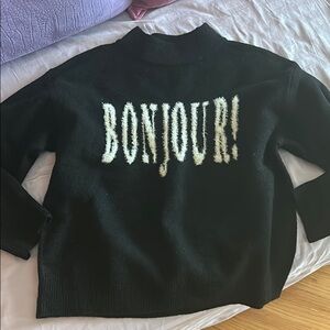 A new day women’s bonjour sweater medium